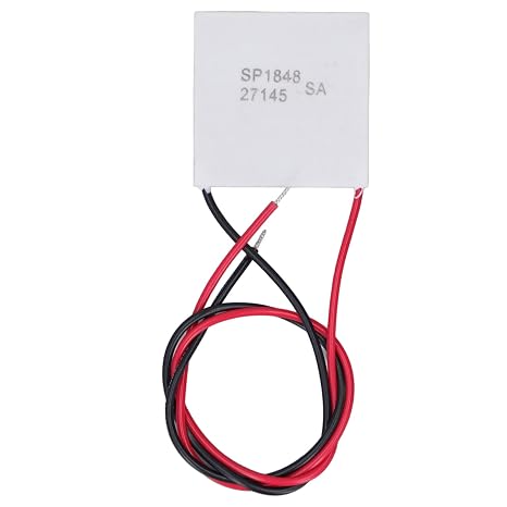Thermoelectric Power Generator SP1848 27145 TEG Module, 120 Degree Temperature - High Thermoelectric Efficiency, Durable Semiconductor, Ideal for Power Generation
