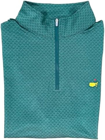 PETER MILLAR Masters Leaderboard Mens Performance Tech 14 Zip Pullover Jacket