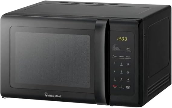 Magic Chef MCD993B 0.9 Cubic-ft Countertop Microwave (Black)