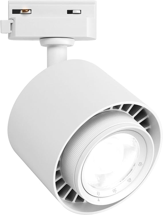 Barrina TR40C Track Grow Light Head, 40W 5000K, White Cover, 1 Pack