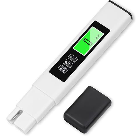 Water Tester for Drinking Water | TDS Meter 4-in-1 with EC & Temperature | Digital Water Quality Tester for Home& RO System