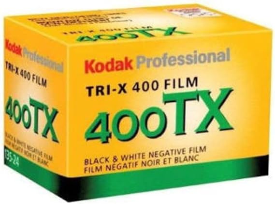 Kodak TRI-X 400 Black & White Negative Film – 35mm, 24 Exposures, ISO 400 – Classic Grain, High Contrast – Legendary B&W Film