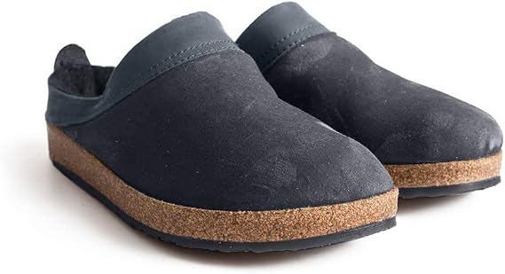 HAFLINGER Women's Snowbird Shearling Leather Clogs