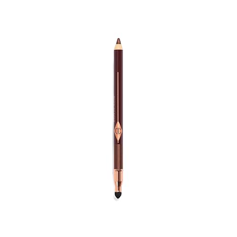 Charlotte Tilbury Rock 'N' Kohl Eyeliner Pencil - Waterproof Eyeliner with a Precision Smudger Tip - Infused with an Enhanced Kajal Formula for Sultry, Smokey Eyes