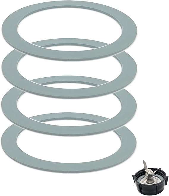 Blender Sealing Ring Gaskets O-Ring Gasket Seal O-Gasket Rubber Compatible with Oster and Osterizer Blender Models (4 Pack)