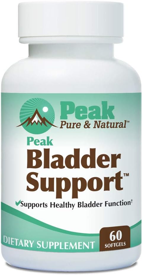 Peak Pure & Natural Peak Bladder Support for Overactive Bladder and Bladder Control | Go-LessTM for Urge Incontinence and Leak Accident Protection | Soylife and EFLA 940