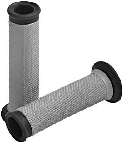 Renthal G176 Black/Gray 32 mm Full Diamond Soft/Firm Compound Sportbike Grip
