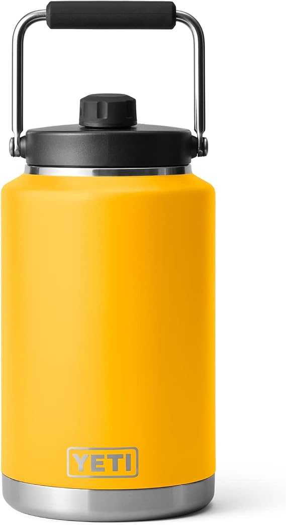 YETI Rambler Gallon Jug, Vacuum Insulated, Leakproof, Stainless Steel with MagCap