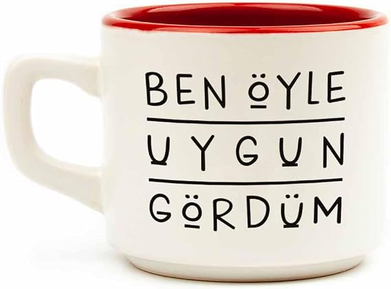 Ben Öyle Uygun Gördüm Beyaz Venüs Kupa-Hediyelik Kupa Fincan