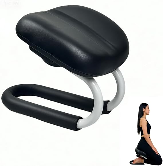 Meditation Bench,Adjustable Metal Kneeling Chair,Non-Slip Meditation Chair with Cushion,Ergonomic Meditation Chairs or Yoga Stool, Seiza Chairs for meditations, Home Studios, Yoga Rooms.