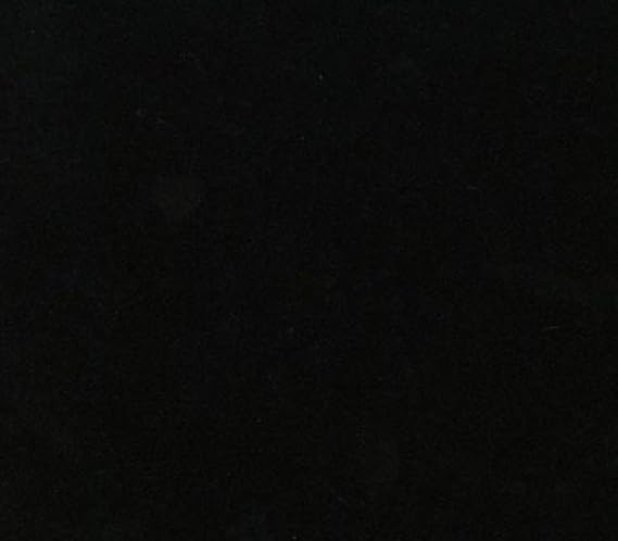 Velvet Fabric Solid Upholstery 58" Wide Sold By The Yard (Black)