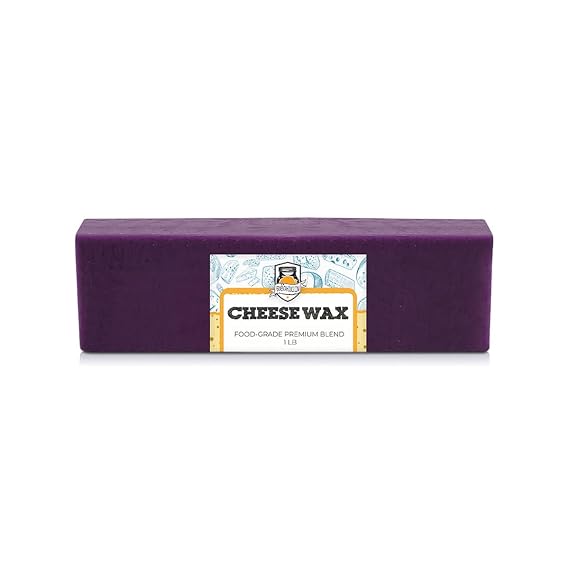 Fermentaholics Food-Grade Premium Cheese Waxes - 1 lb. Cheesemaking Wax for Hard and Aged Cheeses Protect and Preserve Your Cheese (1 LB Purple)