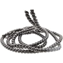 100cm PVC Electric for Bike Cable Organizer Tube Spiral Wire Wrap for E-for Bicycle and Scooter Black
