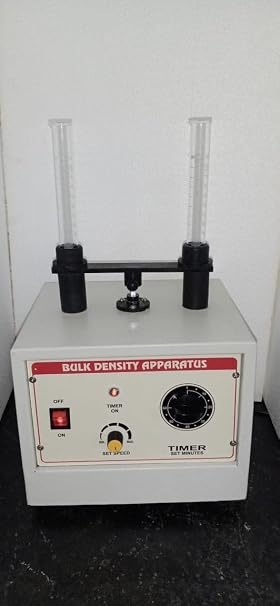 Yantra Lab Laboratory Bulk Density Apparatus with 100mL Glass Cylinders Runs on 220VAC