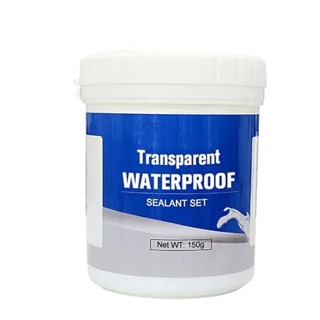 Invisible Waterproof Agent, Transparent Waterproof Sealant, Transparent Waterproof Coating Agent, Invisible Waterproof Anti-Leakage Agent, Transparent Repairing Leak Waterproof Adhesive (150g, 1PCS)