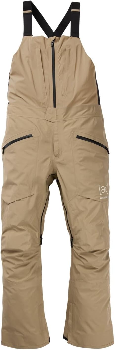 Burton 100241DAH2SRegular Men's [ak] Freebird Gore-TEX 3L Bib Pants Summit Taupe S