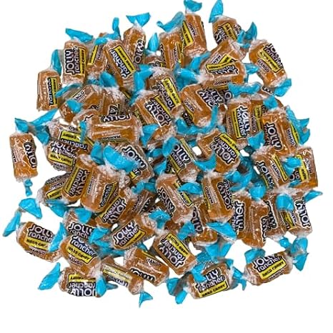 CandyKrave Joly Rancher Premium Flavored Hard Candy - Individually Wrapped - Bulk Candy Bag - Long-Lasting Fruit Flavor Delight - Resealable Bag (4 Pound, Mango)