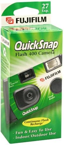 FUJIFILM QuickSnap 400 Disposable Camera 8-Pack Photo Bundle | For Parties, Travel & Everyday Snapshots