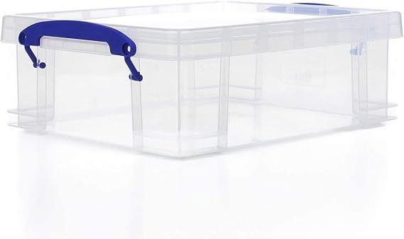 Really Useful Box 0.2 Liter Rectangle Really Useful Box Clear