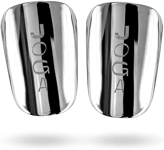 JOGA Mini Shin Pads (Limited Edition) | 10x6cm Lightweight Football Shin Pads | Compact Shin Guards for Adults & Kids | Feather Light Feel & Hard Shell Protection