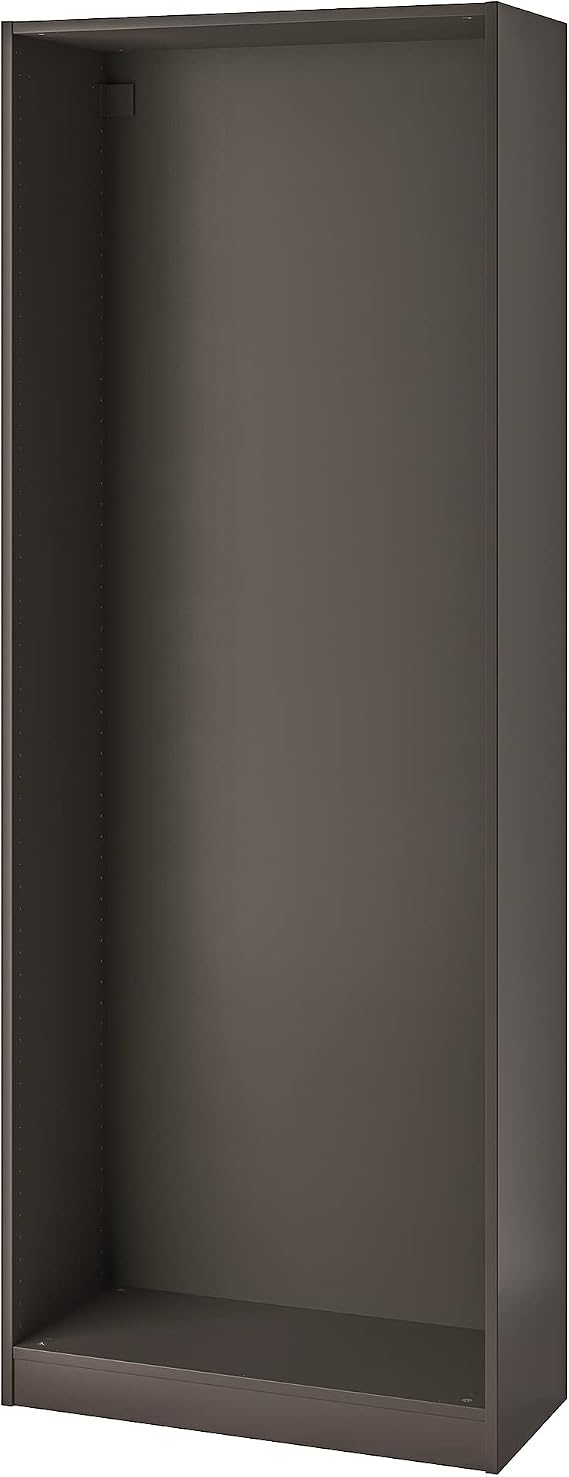 IKEA Pax Wardrobe Frame, 75x35x201 cm, Dark Grey