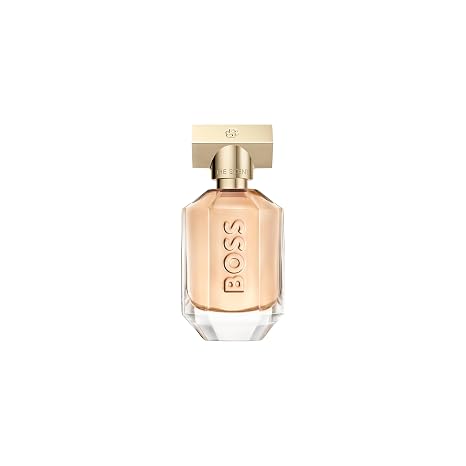 Hugo Boss The Scent Eau de Parfum - Ambery Women's Perfume - With Notes of Peach, Osmanthus, and White Musk - Long Lasting Fragrance