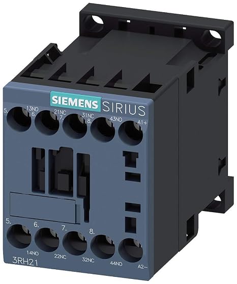 Siemens 3RH21221BB40 IEC Control Relay, 24VDC, 2NO+2NC, Size S00, Screw Terminal