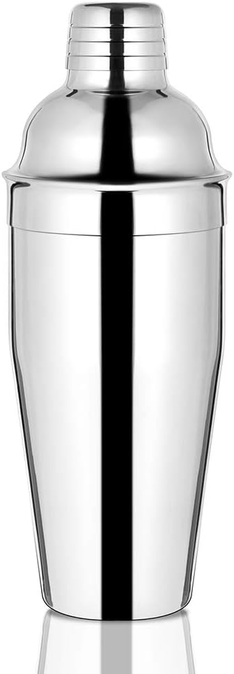 Etens Bar Cocktail Shaker, 24 oz Martini Shaker Drink Mixer with Built-In Strainer for Bartending Stainless Steel Bartender Shakers for Mixed Drinks Margarita Alcohol Liquor Barware Tools