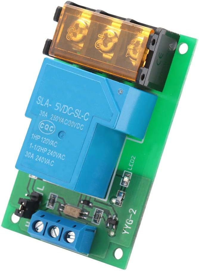 Relay Module 1 Channel Relay Power Switch Module with Optocoupler One Way Trigger Relay Expansion Board 30A YYG-25VDC