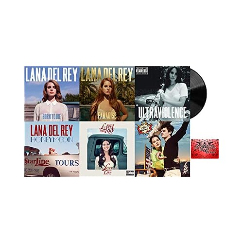 Lana Del Rey: Complete 6 Album Collection Born to Die / Ultraviolence / Lust for Life / and More Art Card