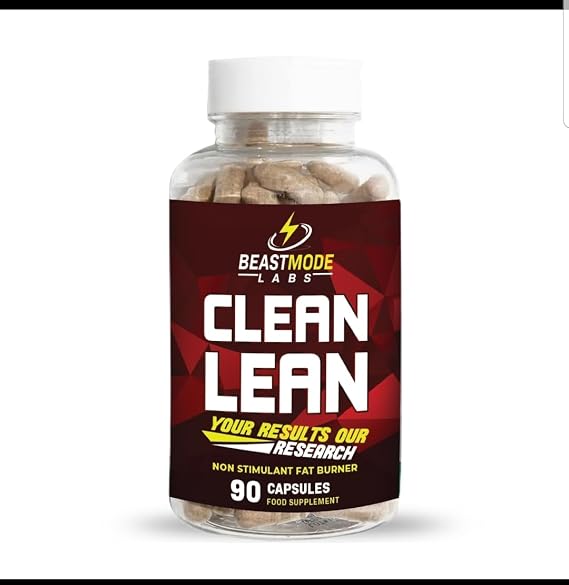 Non-Stim Fat Burner – Clean Lean Caffeine-Free Weight Loss Pills, Thermogenic Belly Fat Burner for Men & Women, Natural Metabolism & Appetite Support – Beastmode Labs Non Stimulant