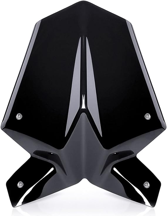 GLoyer Motorcycle Windshield Motorcycle Windscreen Compatible with Duke 390 2017-2020 Windshield Wind Screen Shield with Mounting Holder Bracket Compatible with Duke390 (Color : Smoke)