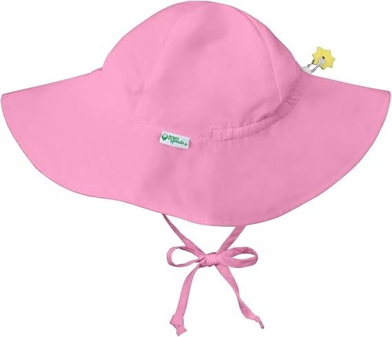 Green Sprouts Baby Girls Brim Sun Protection Hat