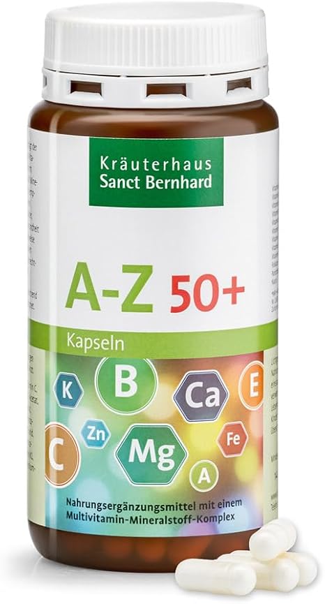 Sanct Bernhard A-Z-capsules 50plus