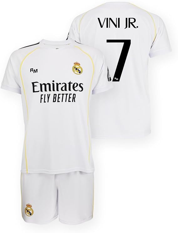 Real Madrid Unisex Kids Conjunto Infantil 1a Equipación 25-26 Shirt (Pack of 1)