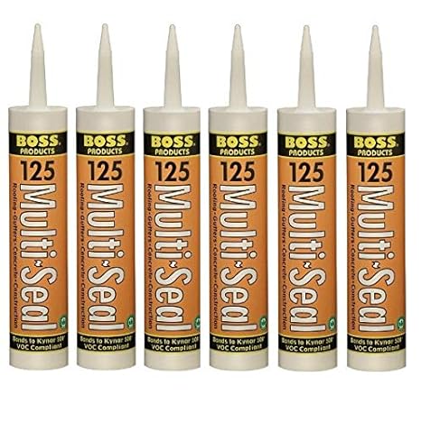 Multiseal 125 (TAN) 6-Tubes Sealant Adhesive by Boss/Soudal Accumetric ...