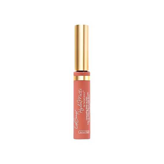 SeneGence LipSense HydraMatte Long-Lasting Liquid Lipstick Apricot Angel, 0.25 Fl Oz. Up to 6-Hour Wear. Waterproof. Transfer-Proof Cream-to-Matte. Hydrating. Vegan. Alcohol-Free.