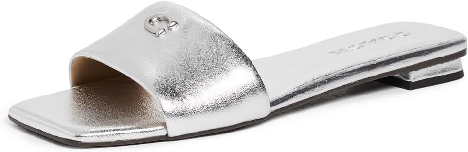 COACH Women's Sculpted C Flat Sandals
