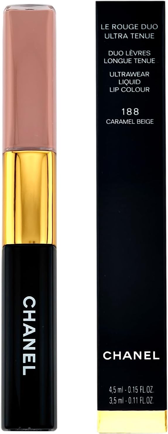 Chanel Le Rouge Duo Ultra Tuniu Lip Lip Gloss Gift Present 188 Caramel Beige Pre-Wrapped