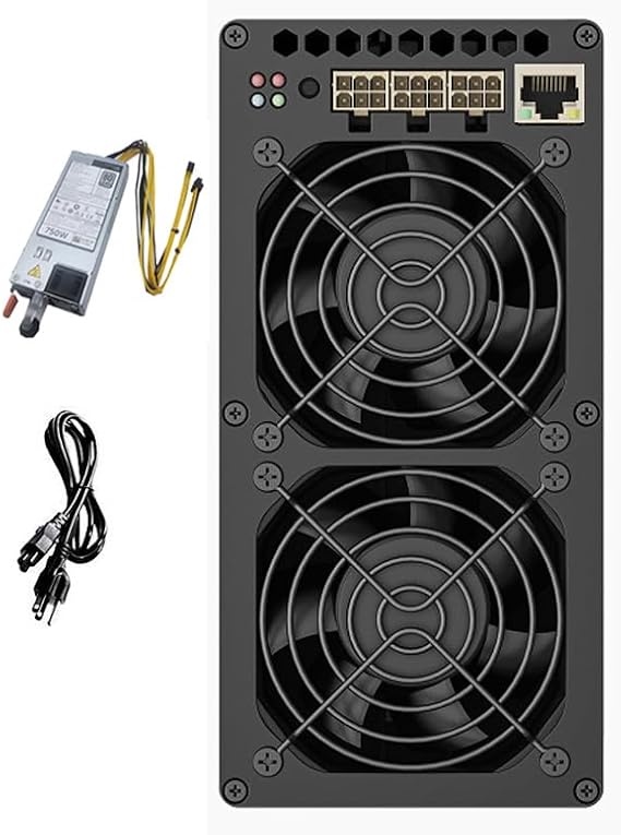 New Goldshell AE Box II 54MH/s ALEO Coin Mining 530W zkSNARK Algorithm Low Noise Low Power for Home Mining Goldshell ALEO AE Box 2 ALEO Miner with PSU
