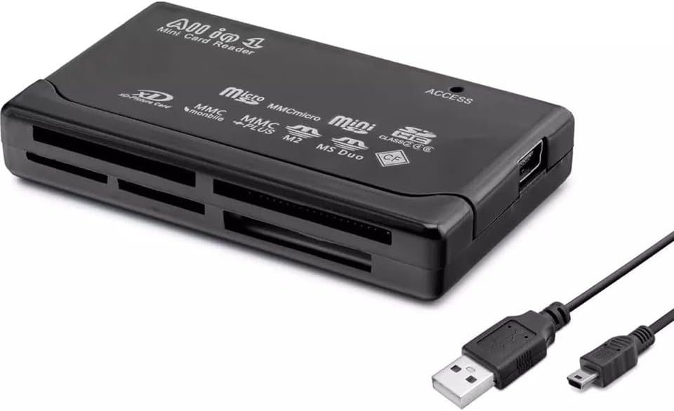 Daytona HT-09A Usb 2.0 Reader & Writer – Sd-Microsd–Cf - Duo Kart Okuyucu