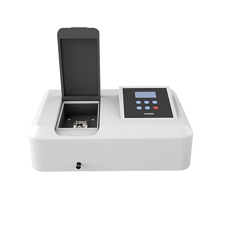 Black Visible Portable Lab Spectrophotometer LCD Digital