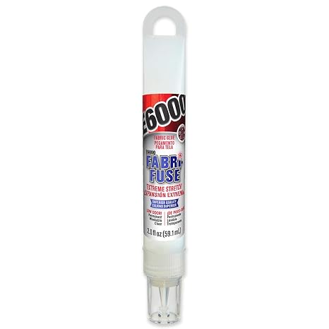 E6000 565000 Fabri-Fuse Adhesive, 2 fl oz Hang Bottle
