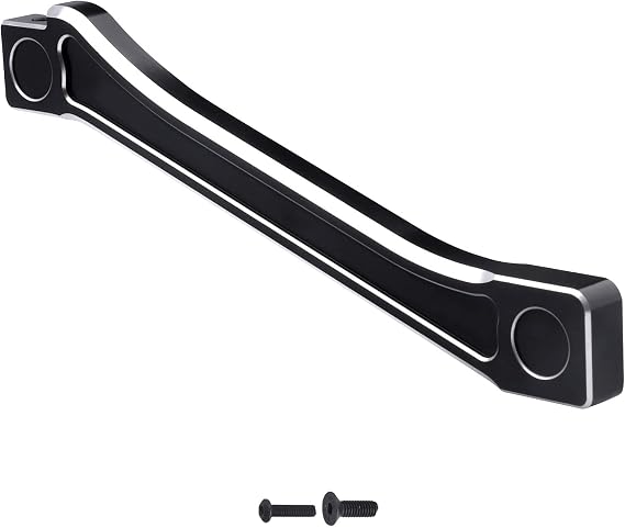 Aluminum Front Chassis Brace for 1/8 Arrma Kraton 6S Notorious 6S Typhon 6S (Black)