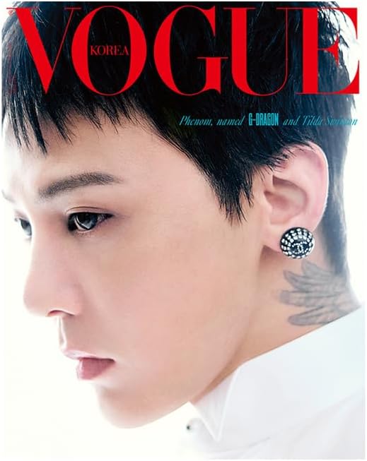 VOGUE Korea June 2026 Magazine (Cover: GD) A/B/C Type Kpop Fashion Magazine (Type B)