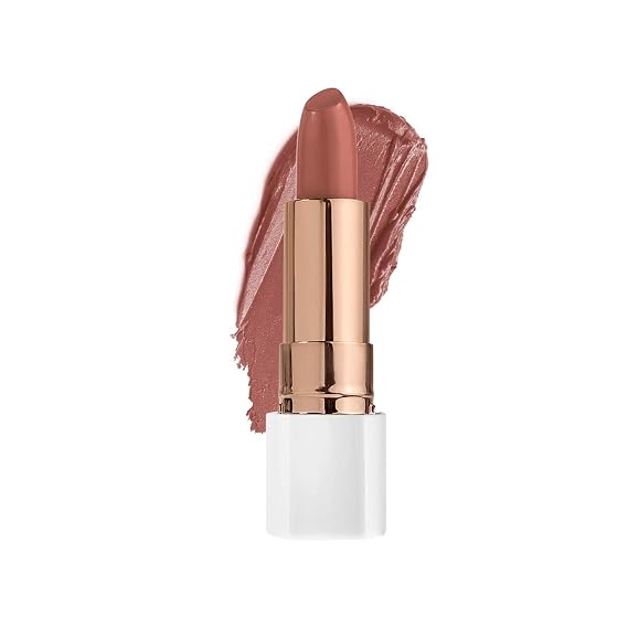 Flower Beauty Petal Pout Lipstick - Cruelty Free - Nourishing & Highly Pigmented Lip Color with Antioxidants (Cinnamon Crush - Matte)