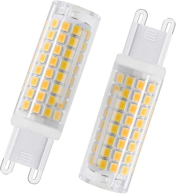 G9 Led Bulbs 7W Chandelier Light Bulbs, 3000K Warm White, 2 Pack
