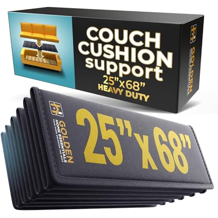 XXL Heavy Duty Couch Cushion Support 25 68 Foldable, Moisture Resistant Couch Board to Fix Sagging Seats Reinforced, Breathable, Universal Fit