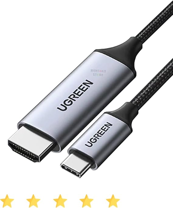 Ugreen Type-C HDMI Dönüştürücü Kablo, 1.5 Metre