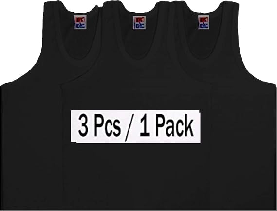 BYC 3-Pack Boy's Sleeveless Tank Top Tee